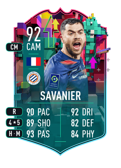 Téji Savanier Level Up 92 OVR