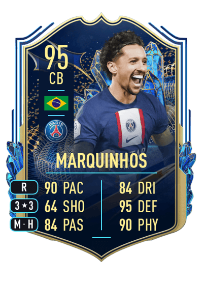 Marquinhos Team of the Season 95 OVR