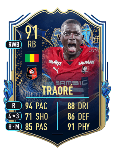 Hamari Traoré Team of the Season 91 OVR