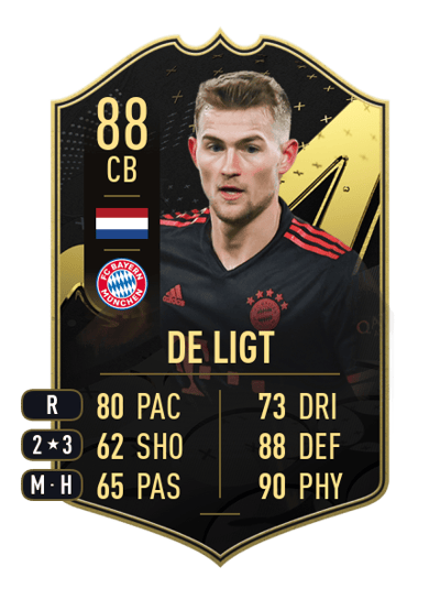 Matthijs de Ligt Team of the Week 88 OVR