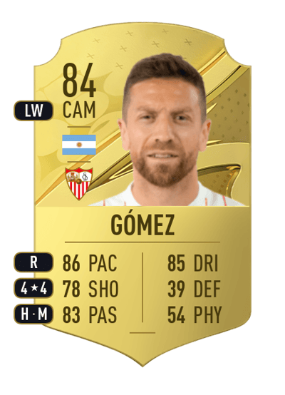 Alejandro Gómez Rare 84 OVR