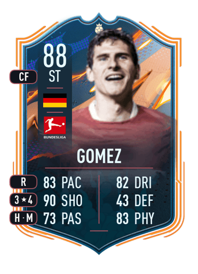 Mario Gomez FUT Heroes 88 OVR