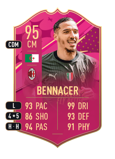 Ismaël Bennacer FUTTIES 95 OVR