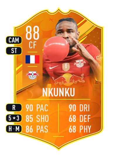 Christopher Nkunku Domestic Man of the Match 88 OVR