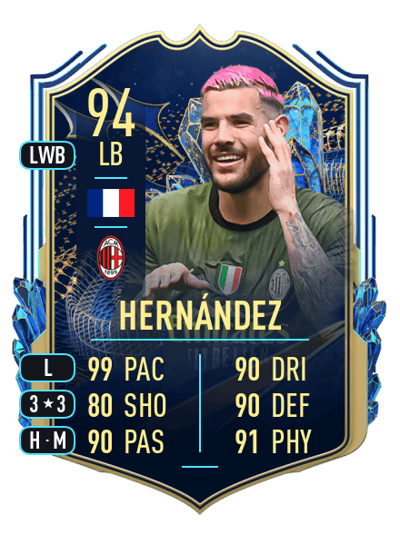 Theo Hernández Team of the Season 94 OVR
