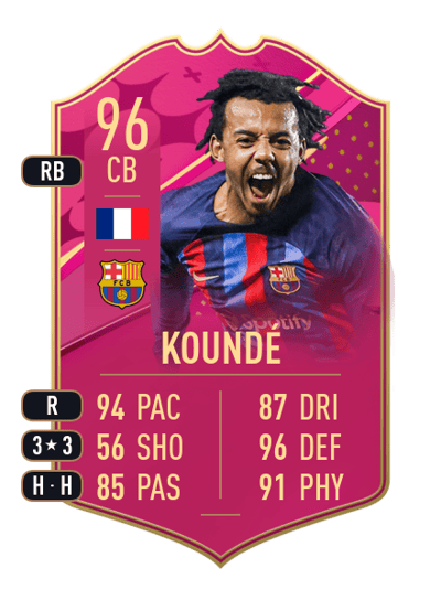 Jules Koundé FUTTIES 96 OVR