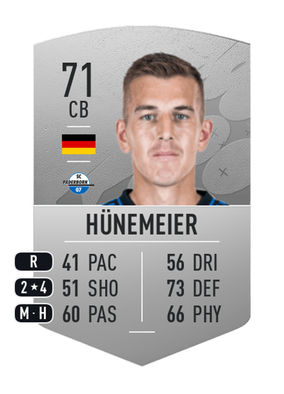 Uwe Hünemeier Common 71 OVR