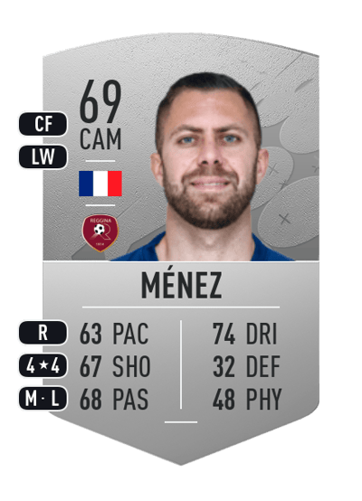 Jérémy Ménez Common 69 OVR