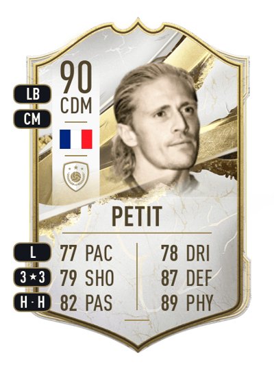 Emmanuel Petit Icon 90 OVR