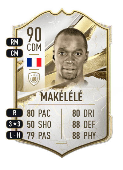 Claude Makélélé Icon 90 OVR