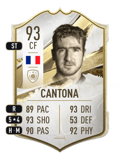 Eric Cantona Icon 93 OVR