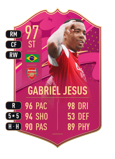 Gabriel Jesus FUTTIES 97 OVR
