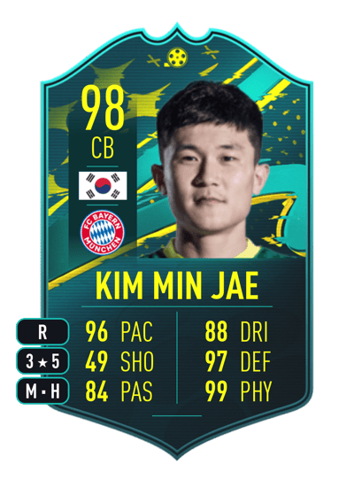 Kim Min Jae PLAYER MOMENTS 98 OVR