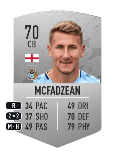 Kyle McFadzean Common 70 OVR