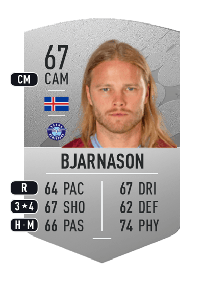 Birkir Bjarnason Common 67 OVR