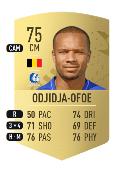 Vadis Odjidja-Ofoe Common 75 OVR