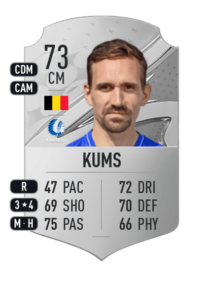 Sven Kums Rare 73 OVR