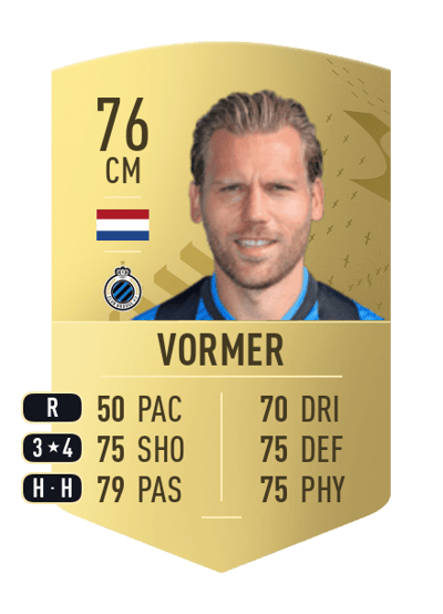 Ruud Vormer Common 76 OVR