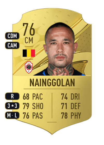 Radja Nainggolan Rare 76 OVR
