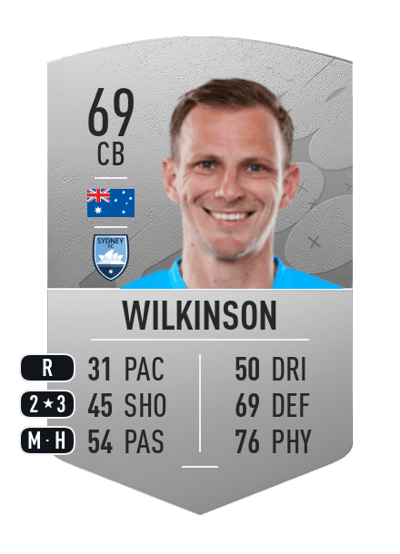 Alex Wilkinson Common 69 OVR