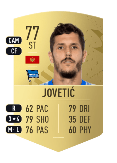 Stevan Jovetić Common 77 OVR