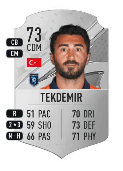 Mahmut Tekdemir Rare 73 OVR