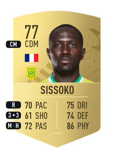 Moussa Sissoko Common 77 OVR