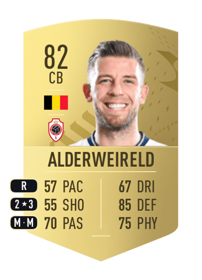 Toby Alderweireld Common 82 OVR