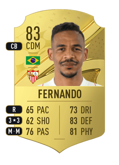 Fernando Rare 83 OVR
