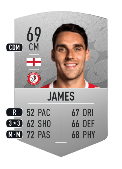 Matty James Common 69 OVR