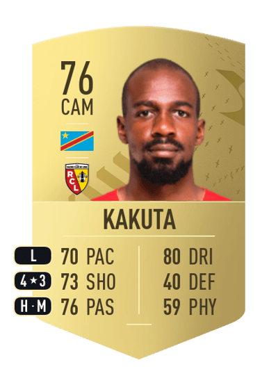 Gaël Kakuta Common 76 OVR
