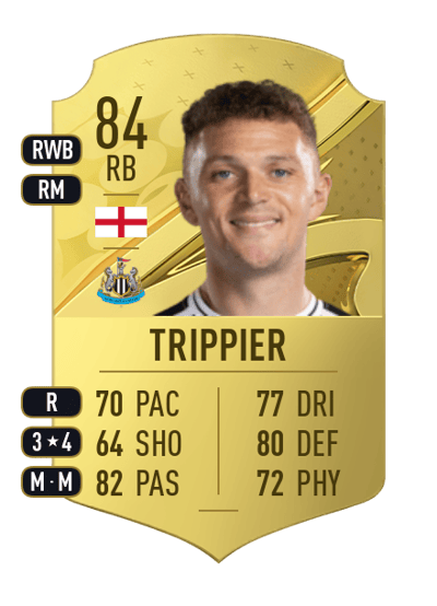 Kieran Trippier Rare 84 OVR