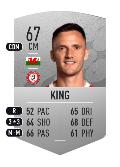 Andy King Common 67 OVR