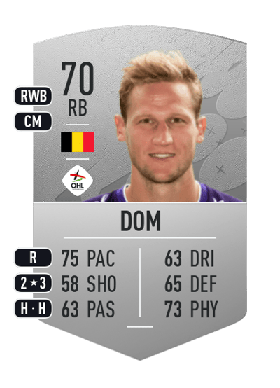 Joren Dom Common 70 OVR