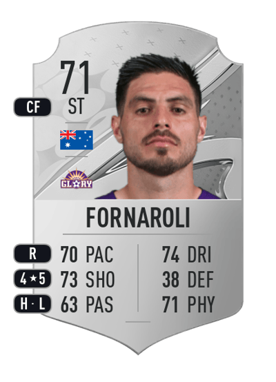 Bruno Fornaroli Rare 71 OVR