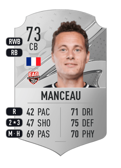 Vincent Manceau Rare 73 OVR