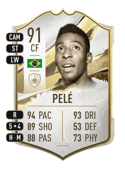 Pelé Icon 91 OVR
