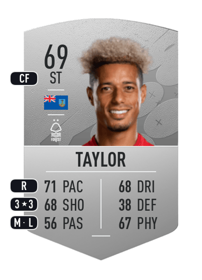 Lyle Taylor Common 69 OVR