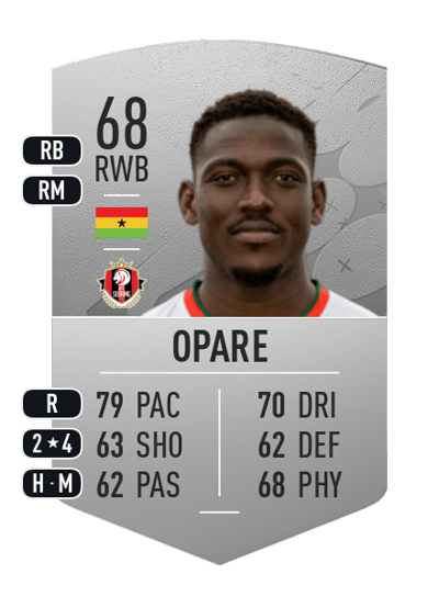 Daniel Opare Common 68 OVR