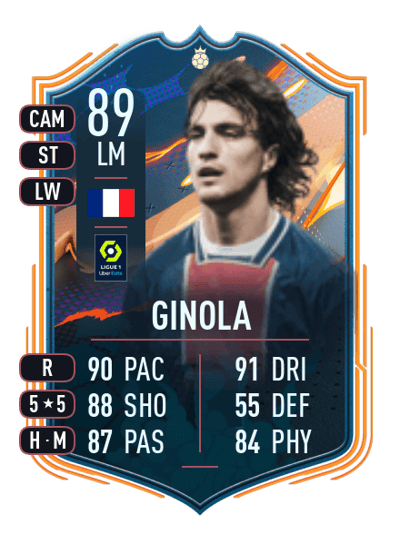 David Ginola FUT Heroes 89 OVR