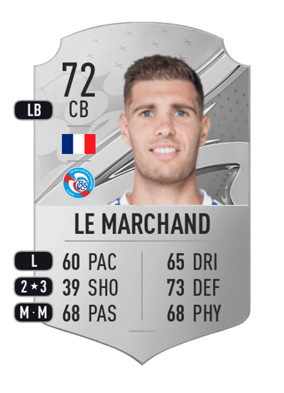 Maxime Le Marchand Rare 72 OVR