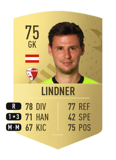Heinz Lindner Common 75 OVR
