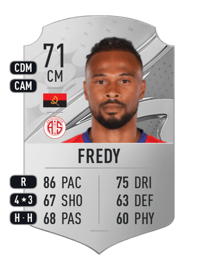 Fredy Rare 71 OVR