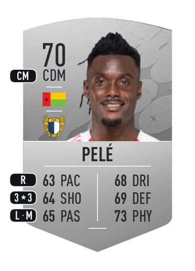 Pelé Common 70 OVR