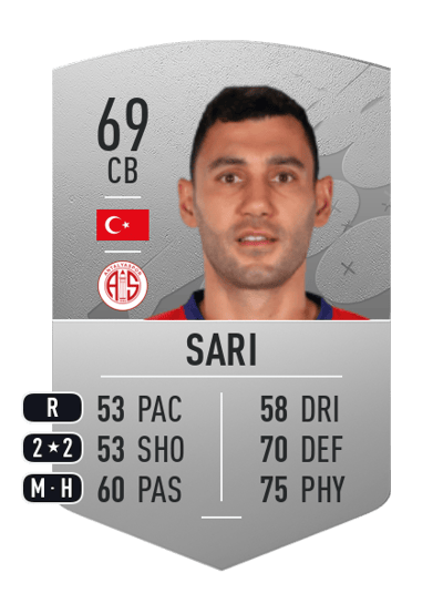 Veysel Sarı Common 69 OVR