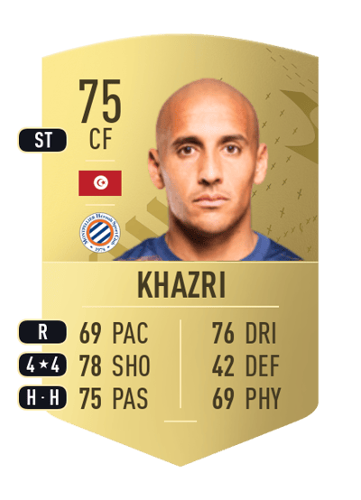 Wahbi Khazri Common 75 OVR