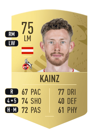 Florian Kainz Common 75 OVR