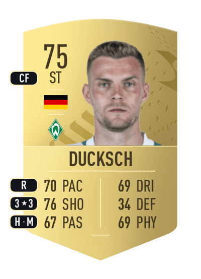 Marvin Ducksch Common 75 OVR