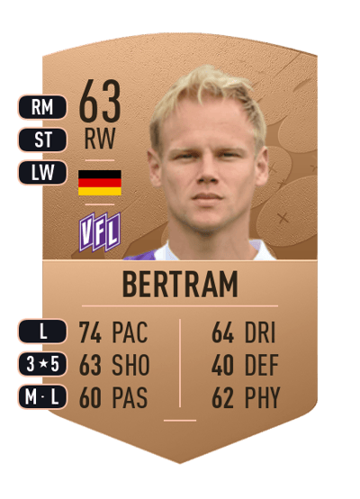 Sören Bertram Common 63 OVR