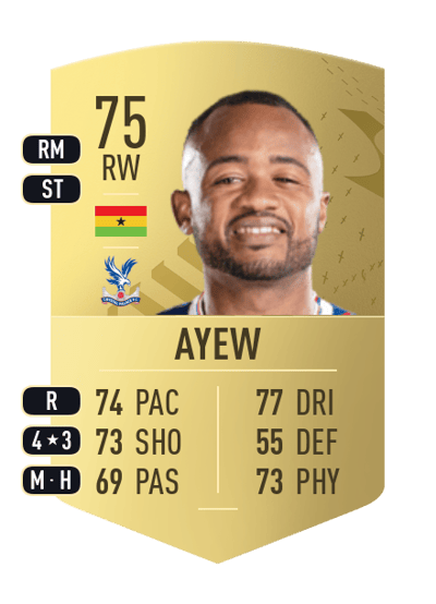 Jordan Ayew Common 75 OVR